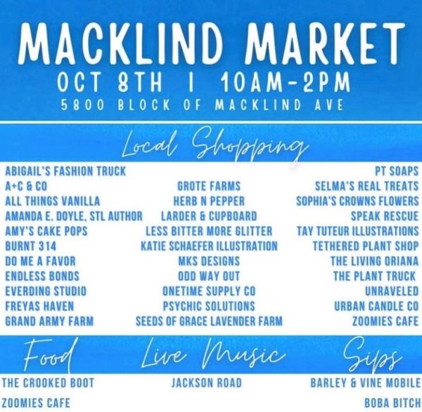 Second Saturdays on Macklind October 2022 CoRadius Coworking